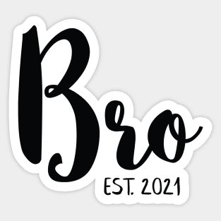 Bro Pregnancy Announcement Sticker